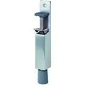 Produktbild: Kws - Türfeststeller 1081.02 Alu.silberf.lack.hubh.30mm Türmontage