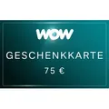 Produktbild: WOW Geschenkkarte (Wert: 75 €)