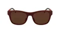 Produktbild: Lacoste L6043S 601 MATTE BURGUNDY/ORANGE MIRROR 56/18/145 Herren Sonnenbrillen