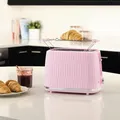 Produktbild: Russell Hobbs Toaster Eden 2 Scheiben 800W Brötchenaufsatz Himbeere