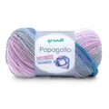 Produktbild: Gründl Wolle Papagallo Farbverlaufswolle mi Anleitung Häkelwolle, 360,00 m (Wolle zum stricken oder häkeln, Farbverlaufsgarn, Strickwolle, Strickgarn, Handstrickgarn), 100% Polyacryl, ohne Schurwolle, auch für Wolle-Allergiker geeignet