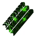 Produktbild: AlphaShield Fahrrad Rahmenschutz Kettenstreben Schutz Folie Aufkleber Rahmen Schutz Carbon MTB BMX Lackschutz Folie R161 (01 Racing Neon Grün)