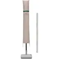 Produktbild: Sekey Sonnenschirm Schutzhülle mit Stab, Abdeckhauben für Ø 300 cm Gartenschirm, Marktschirm und Balkonschirm, 100% Polyester, Khaki