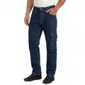 Produktbild: Lee Cooper LCPNT239 Herren Arbeitskleidung Sicherheit Stretch Denim Zimmermann Jeans Arbeitshosen, Blau, 30W / 31L