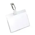 Produktbild: DURABLE Namensschilder Clip 9,5 x 7,5 cm PVC (Polyvinylchlorid) 25 Stück