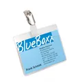 Produktbild: Durable Namensschild (mit Clip, 60 x 90 mm, Kunststoff) Packung à 25 Stück, transparent, 810619