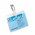 Produktbild: Durable 810619 Namensschild 8106 (B x H) 90 mm x 60 mm drehbarer Clip  25 St.