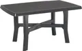 Produktbild: Tisch Rodano rechteckig anthrazit 138x88x72 cm Gestell aus Polypropylen in anthrazit, Tischplatte aus Polypropylen in anthrazit
