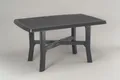 Produktbild: Progarden Rodano Tisch polypropylen 138 x 88 x 72 cm anthrazit  Esstisch