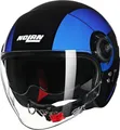 Produktbild: NOLAN HELMET N21 VISOR 06 BICROMO 351 S, Black/Blue/Light Blue