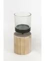 Produktbild: Trend Line Tischkerzenhalter TrendLine Windlicht Holz 19 cm