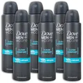 Produktbild: 6 er Pack Dove Men+Care Anti-Transpirant Spray Clean Comfort Deospray Deodorant 6 x 150 ml