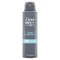 Produktbild: 3 er Pack Dove Men+Care Anti-Transpirant Spray Clean Comfort Deodorant Deospray 3 x 150 ml