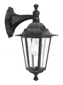 Produktbild: Laternen Wandaußenleuchte in schwarz E27 Lampe Wand Hauswandleuchte Außenleuchte
