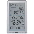 Produktbild: Technoline WS 9218 - Wetterstation - Funkuhrzeit - Innen- Außenanzeige - silber