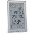 Produktbild: Technoline WS 9218 Wetterstation Silber Uhr Wettervorhersage