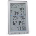 Produktbild: Technoline WS 9218 Wetterstation Silber Uhr Wettervorhersage