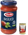 Produktbild: 3x Barilla Pastasauce sugo al Basilico classica – Basilikum-Sauce 400g + Italian Gourmet polpa 400g