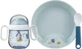 Produktbild: Mepal Baby Geschirrset Mio 3-teilig Trinkbecher Lernteller Löffel Sailors Bay