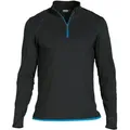 Produktbild: DASSY® Sonic T-shirt mit langen Ärmeln - schwarz/azurblau - M
