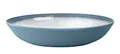 Produktbild: BRUNNER 0830067N.C5T Schüssel oval aus Melamin Stonetouch, Oval Servig Bowl Kollektion Tuscany, Farbe Hellblau Grau, Bpa-Free, Stoßfest, Spülmaschinenfest