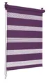 Produktbild: Doppelrollo   Lila 65 x 150cm Klemmfix ohne Bohren Seitenzugrollo Klemmrollo WOW