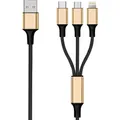 Produktbild: 2GO 797152 USB Kabel USB B USB C/Micro-USB B/Lightning (1.50 m) (797152)