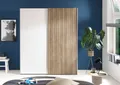 Produktbild: Schlafkontor Schwebetürenschrank Berno Kleiderschrank mit Schiebetüren Rillenoptik