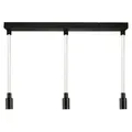 Produktbild: OSRAM 4058075852099 Decor Glow Pendelleuchte Linear 3x E27 LED Schwarz - Schwarz