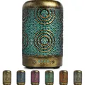 Produktbild: Aroma Diffuser 100ml Metall Elektrisch Licht Nachtlampe Raumduft Diffusor