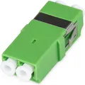 Produktbild: Digitus LWL-Kupplung, duplex, LC APC, SM, ohne Flansch Keramikhülse, Kunststoffgehäuse (Netzwerk Kupplung) (DN-96007-1APC-OF)