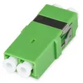 Produktbild: DIGITUS Lichtwellenleiter-Kupplung, LC/APC, Duplex, ohne Flansch LWL-Kupplung, duplex, LC APC, SM, ohne Flansch Keramikhülse, Kunststoffgehäuse - Duplex