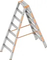 Produktbild: Layher Stufenstehleiter TOPIC 1043 2 x 7 Stufen