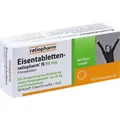 Produktbild: EISENTABLETTEN-ratiopharm N 50 mg Filmtabletten 50 St. PZN 06957696