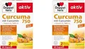 Produktbild: Doppelherz Curcuma 750 mit Curcumin + Vitamin D3 1000 I.E. 60 Stück