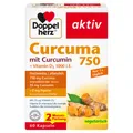 Produktbild: Doppelherz Curcuma 750 Kapseln 60 St