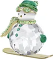 Produktbild: Swarovski Weihnachtsfigur Deko Kristall Sammelfigur Holiday Cheers Dulcis Schneemann (1 St), Swarovski® Kristall