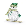 Produktbild: Swarovski Holiday Cheers Lebkuchengeschenk Ornament, Weihnachtliches Ornament aus Mehrfarbigen Kristallen und Rotem Band