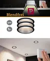 Produktbild: Paulmann EBL LED Cole 3x6W Schwarz/Silber 3-Stufendimmen über Lichtschalter Ip44