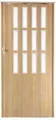 Produktbild: Standom Falttür Schiebetür Tür Eiche/Erle Fenster Schloss H. 203cm Türbreite bis 85 cm (1 Karton, 1-St., 1 Set je), teils vormontiert