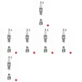Produktbild: 6 x Zündkerze NGK für ALFA ROMEO, AUSTIN, AUTOBIANCHI, BMW