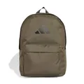 Produktbild: adidas Unisex Classic 3BARS Rucksack Olive Strata Schwarz Einheitsgröße