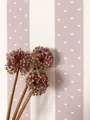 Produktbild: Newroom Vliestapete, Rose Tapete Kinder Streifen - Kindertapete Jugendtapete Weiß Verspielt Linien Herzen für Kinderzimmer Jugendzimmer Babyzimmer, Kindertapete, Jugendtapete