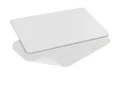 Produktbild: WENKO Badmatte SIMI 60x39 cm weiß – rutschfester Duschvorleger, rechteckig