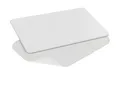 Produktbild: WENKO Badematte Simi rutschfest Kieselgur wasserabsorbierend Weiß 60x39 cm