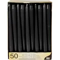 Produktbild: 50 STARPAK Kerzen schwarz