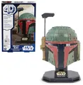 Produktbild: 4D Build - Star Wars Boba Fett Helm - detailreicher 3D-Modellbausatz aus hochwertigem Karton, 93 Teile, für Star Wars Fans ab 12 Jahren
