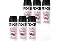 Produktbild: axe Deo-Spray 6x AXE Deo Anarchy for Her 150ml, 6-tlg., bekämpft geruchsbildende Bakterien und bindet unangenehme Gerüche