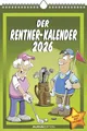 Produktbild: Alpha Edition - Der Rentner-Kalender 2026 – Bildkalender 23,7x34 cm – Humor-Kalender mit lustigen Cartoons – Comic-Wandkalender mit Platz für Notizen – FSC-zertifiziert