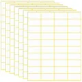 Produktbild: 600 St  Etiketten Selbstklebend 38 x 19 mm Universal Klebeetiketten Adresse...